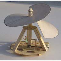 Leonardo da Vinci's helicopter