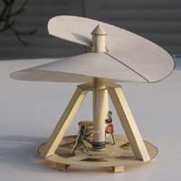 Leonardo da Vinci's helicopter