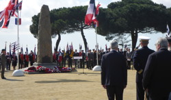 The wreath-laying ceremony